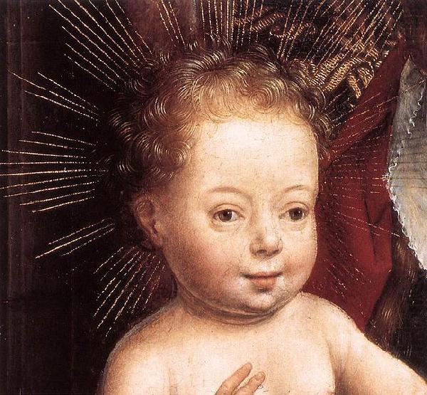 Standing Virgin and Child, Hans Memling